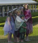 The fairies were not camera shy