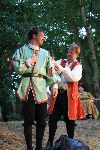 Petruchio and Hortensio compare sartorial notes
