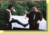 Romeo shows Mercutio his best side