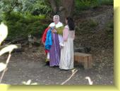 Julia (right) asks Lucetta's advice